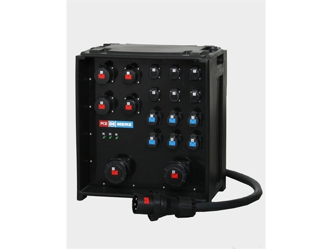 Event Distributor M-SVE5-4 125/222-6-6 Svart - PCE Merz | Bellalite Event Distributor M-SVE5-4 125/222-6-6 Svart - PCE Merz | Bellalite