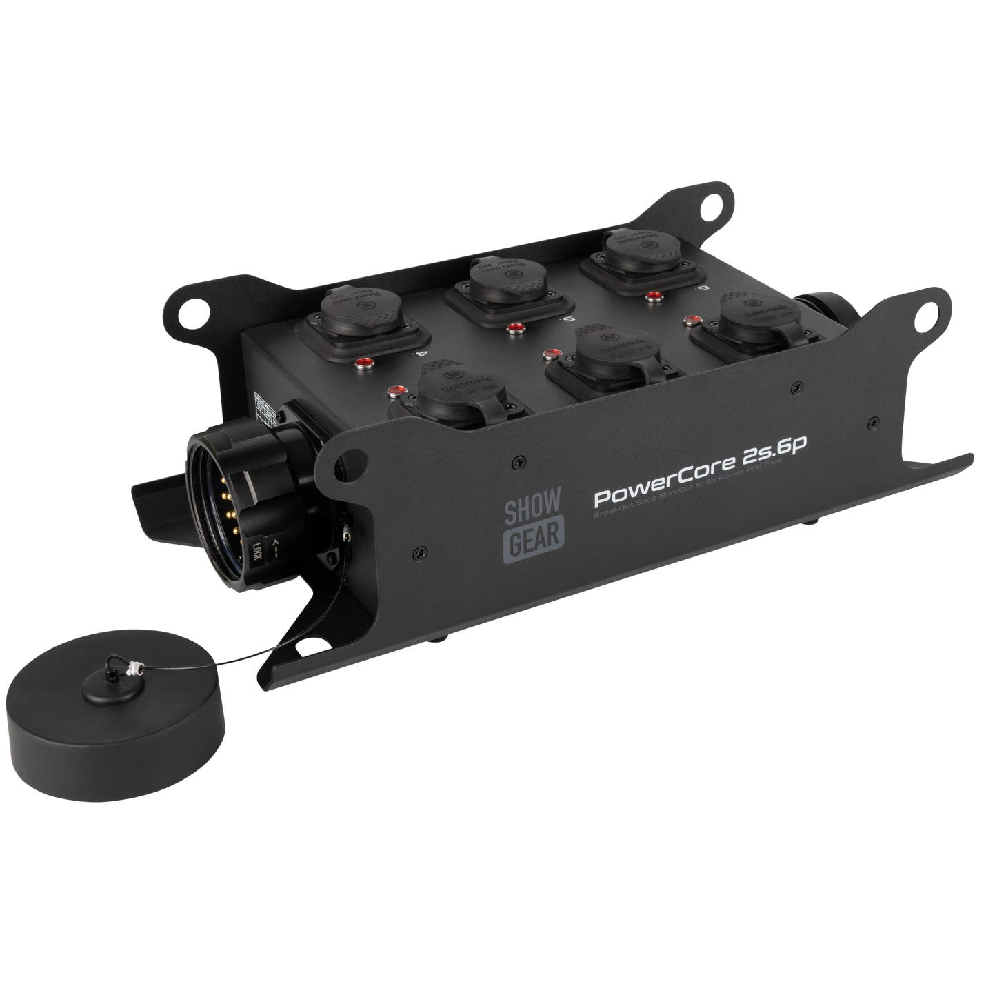 PowerCore 2s.6p 19-Pin Socapex IN / 19-Pin Socapex + 6x Power Pro - Showgear | Bellalite PowerCore 2s.6p 19-Pin Socapex IN / 19-Pin Socapex + 6x Power Pro - Showgear | Bellalite