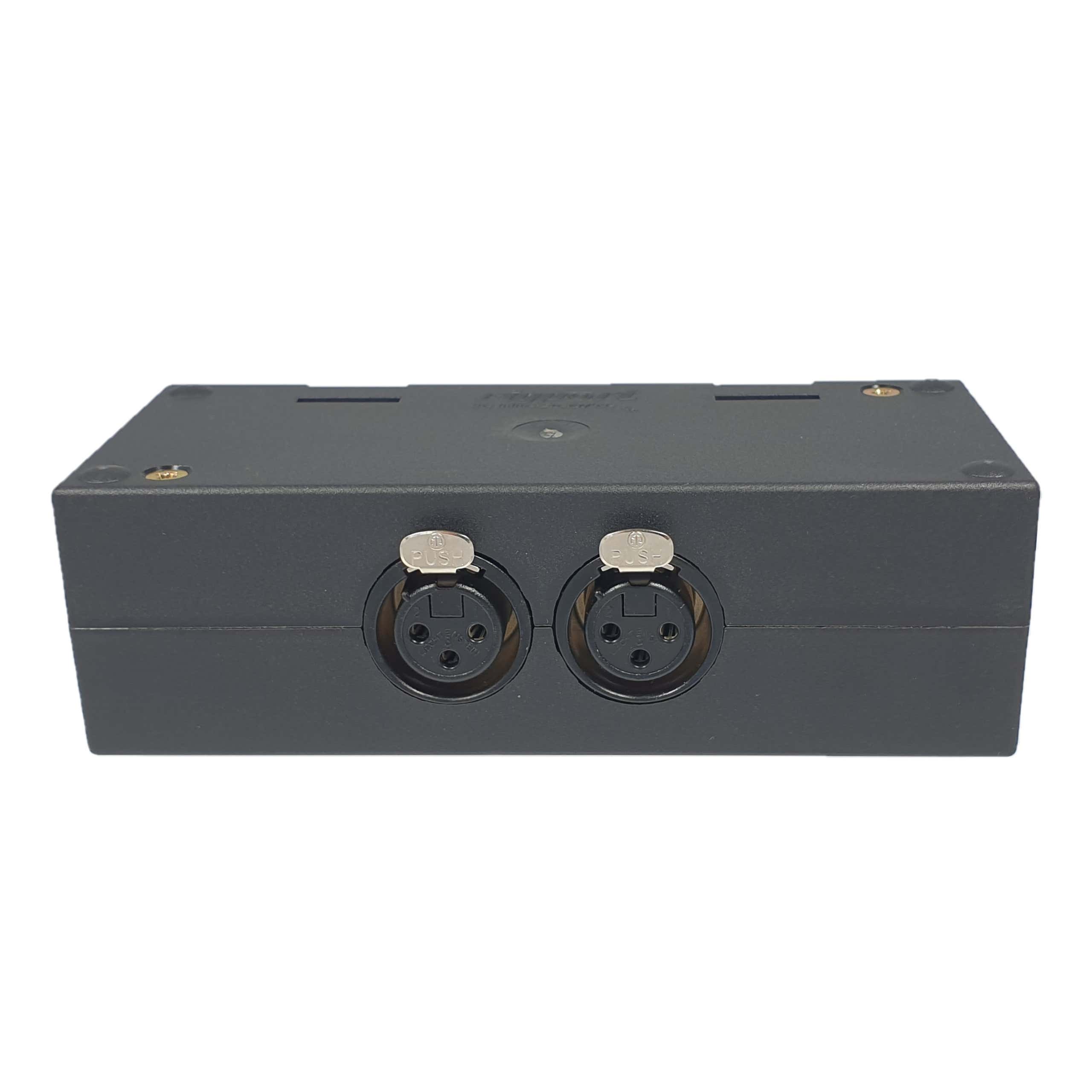 RigPeater 3x3XLR DMX Repeater, Powercon In, 3x XLR 3-Pol Out - Rigport | Bellalite RigPeater 3x3XLR DMX Repeater, Powercon In, 3x XLR 3-Pol Out - Rigport | Bellalite