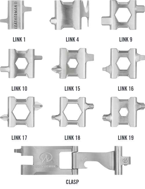 Leatherman Tread Metric Svart - Leatherman | Bellalite Leatherman Tread Metric Svart - Leatherman | Bellalite