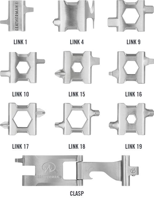 Leatherman Tread Metric Svart - Leatherman | Bellalite Leatherman Tread Metric Svart - Leatherman | Bellalite