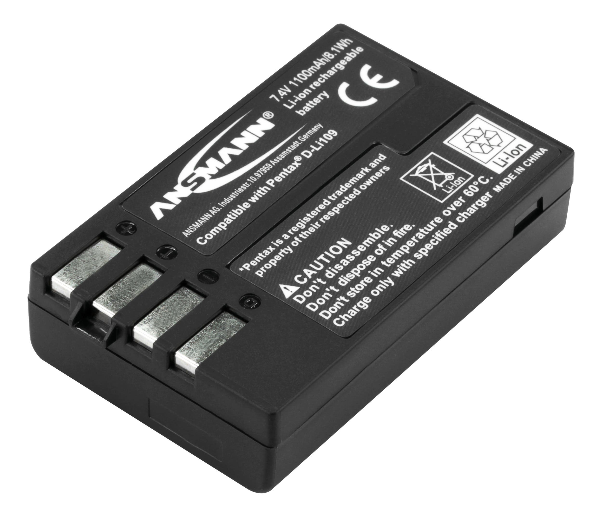 Kamerabatteri A-Pen D-Li 109 - Ansmann | Bellalite Kamerabatteri A-Pen D-Li 109 - Ansmann | Bellalite