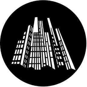 Nightlights 2 Metallgobo, B-Size (86mm) - Rosco | Bellalite Nightlights 2 Metallgobo, B-Size (86mm) - Rosco | Bellalite