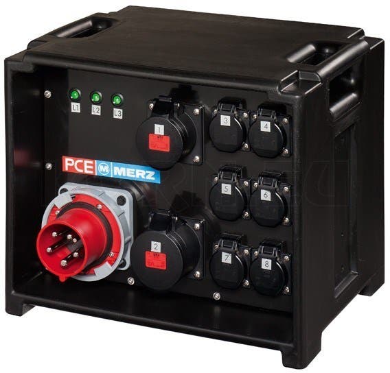 Event Distributor M-SVE3 63/11-6 Svart - PCE Merz | Bellalite Event Distributor M-SVE3 63/11-6 Svart - PCE Merz | Bellalite