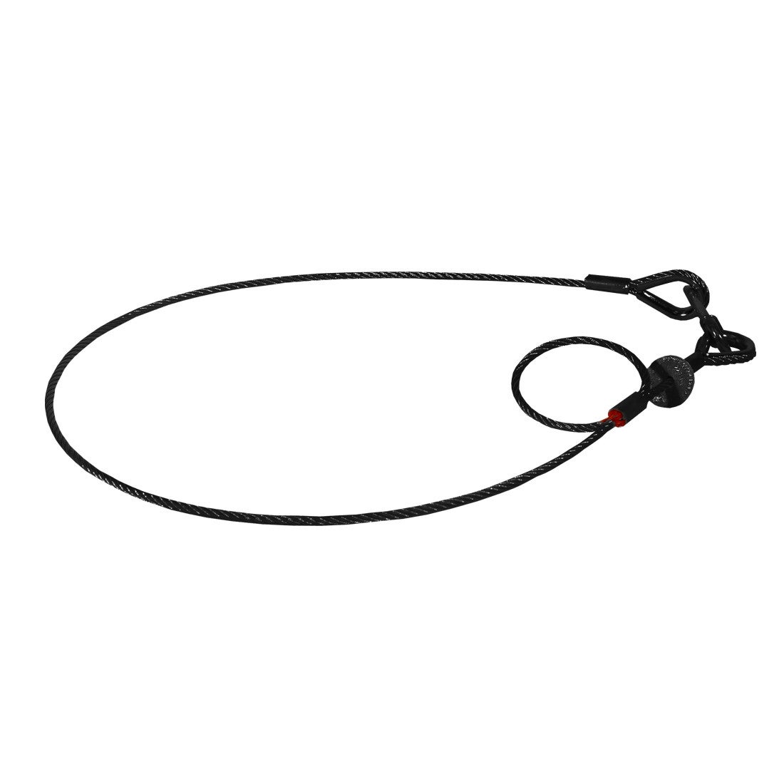 Säkerhetswire, DT SAVEKING® Svart 3mm, 1,0m, 20kg  - Duratruss | Bellalite