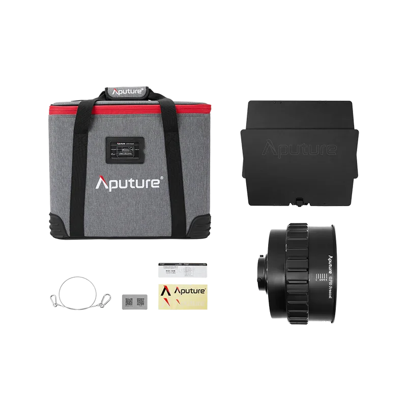 Aputure CF10 Fresnel and Barn Doors Kit  - APUTURE | Bellalite