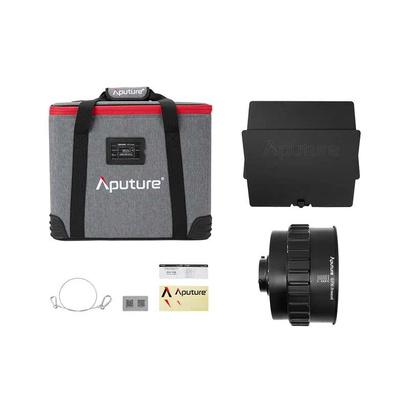 Aputure CF10 Fresnel and Barn Doors Kit - APUTURE | Bellalite Aputure CF10 Fresnel and Barn Doors Kit - APUTURE | Bellalite