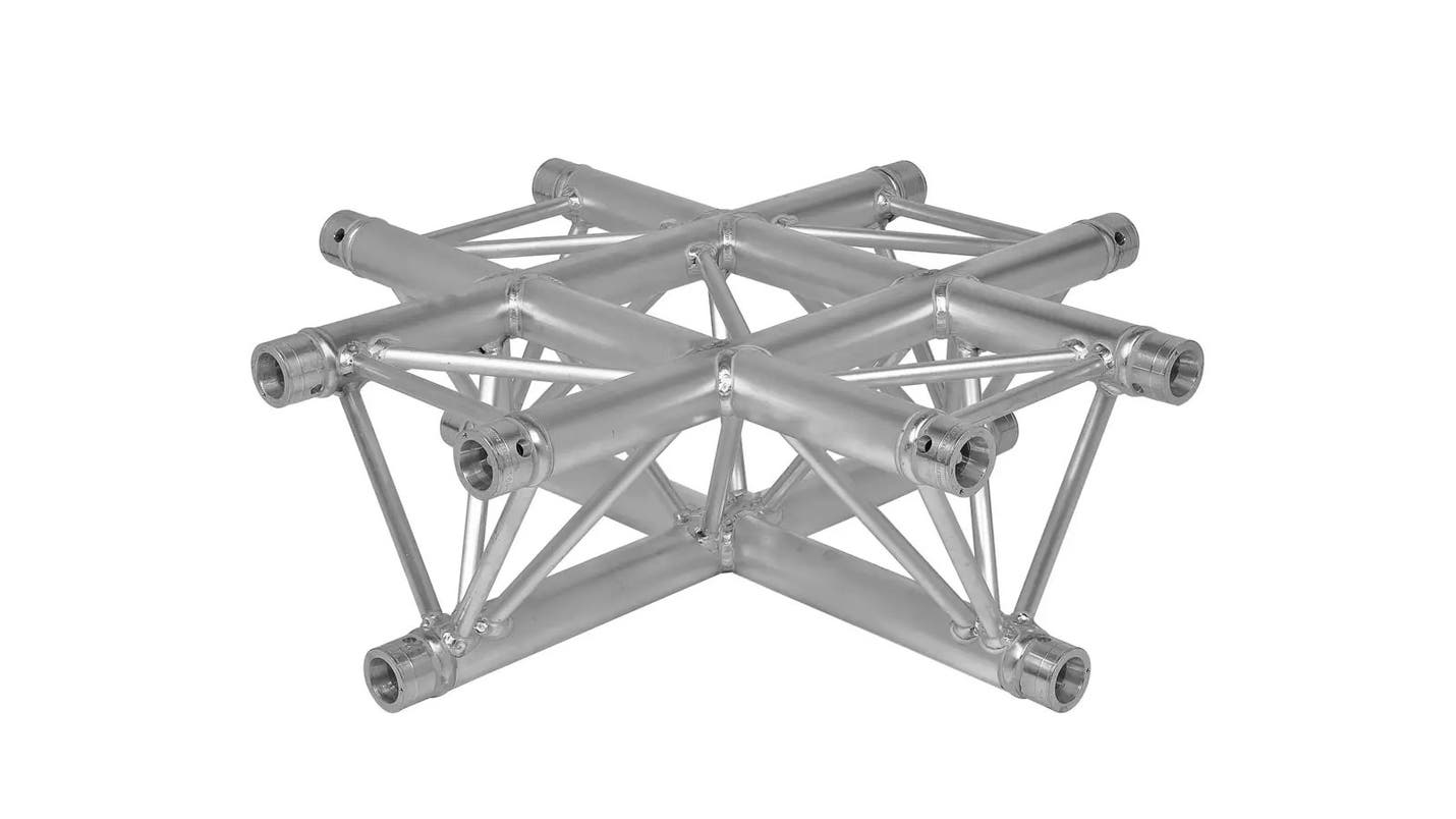 Prolyte 3-kant X30D 4-Way Cross - Prolyte | Bellalite Prolyte 3-kant X30D 4-Way Cross - Prolyte | Bellalite