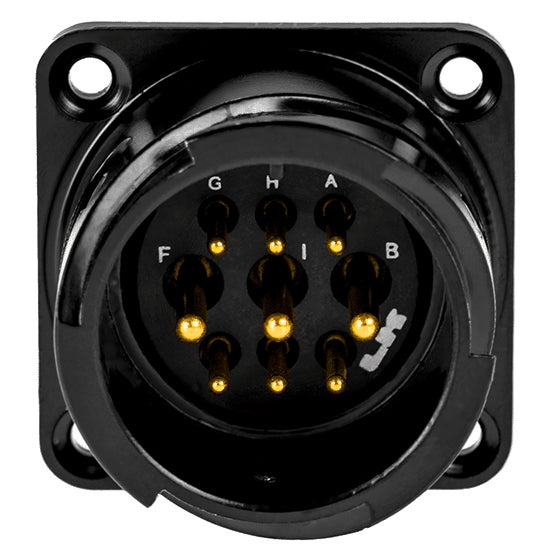 LK Speaker Connector 9-Pol f. Lödning Chassihane - LK Connectors | Bellalite LK Speaker Connector 9-Pol f. Lödning Chassihane - LK Connectors | Bellalite