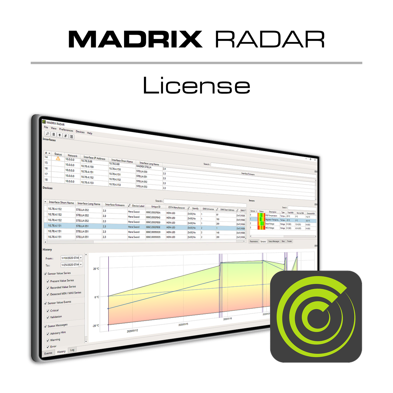 MADRIX Radar - MADRIX | Bellalite
