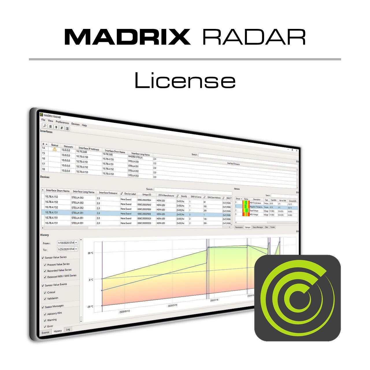 MADRIX Radar - MADRIX | Bellalite MADRIX Radar - MADRIX | Bellalite