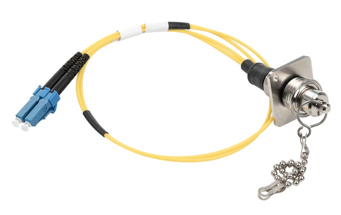 Break-Out Q-ODC2-F Chassi till 2x LC Connector - DAP | Bellalite Break-Out Q-ODC2-F Chassi till 2x LC Connector - DAP | Bellalite