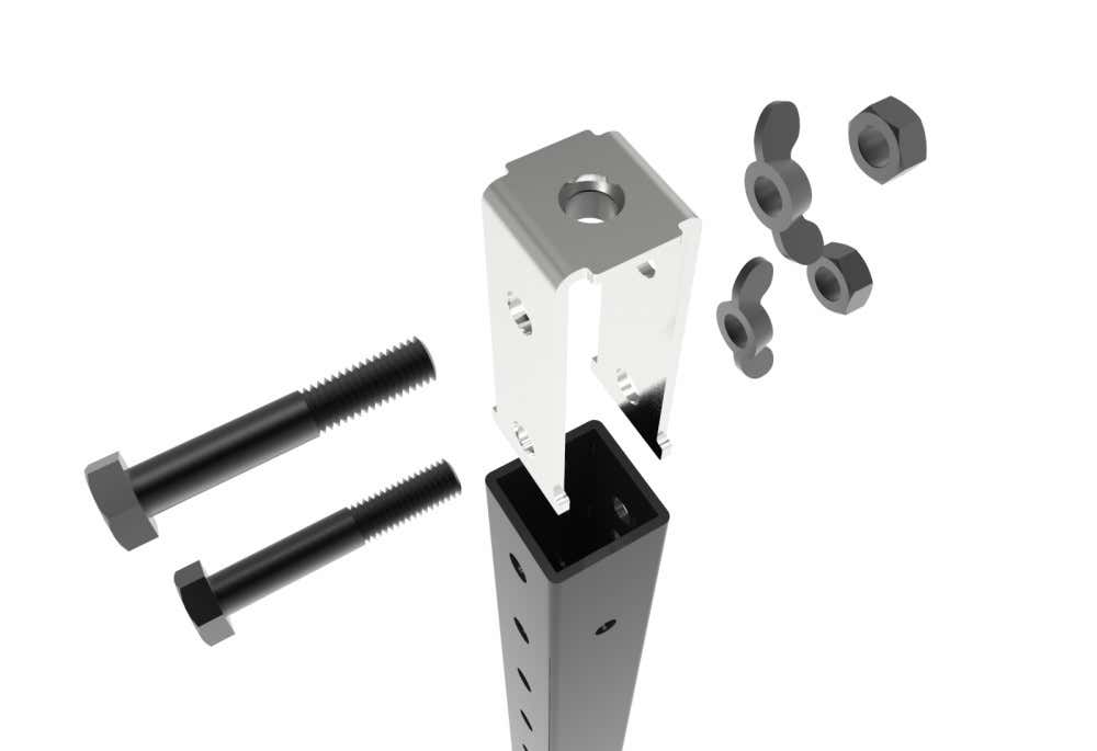Freedom Profile Nut Plate Set M10 - Admiral Staging | Bellalite Freedom Profile Nut Plate Set M10 - Admiral Staging | Bellalite