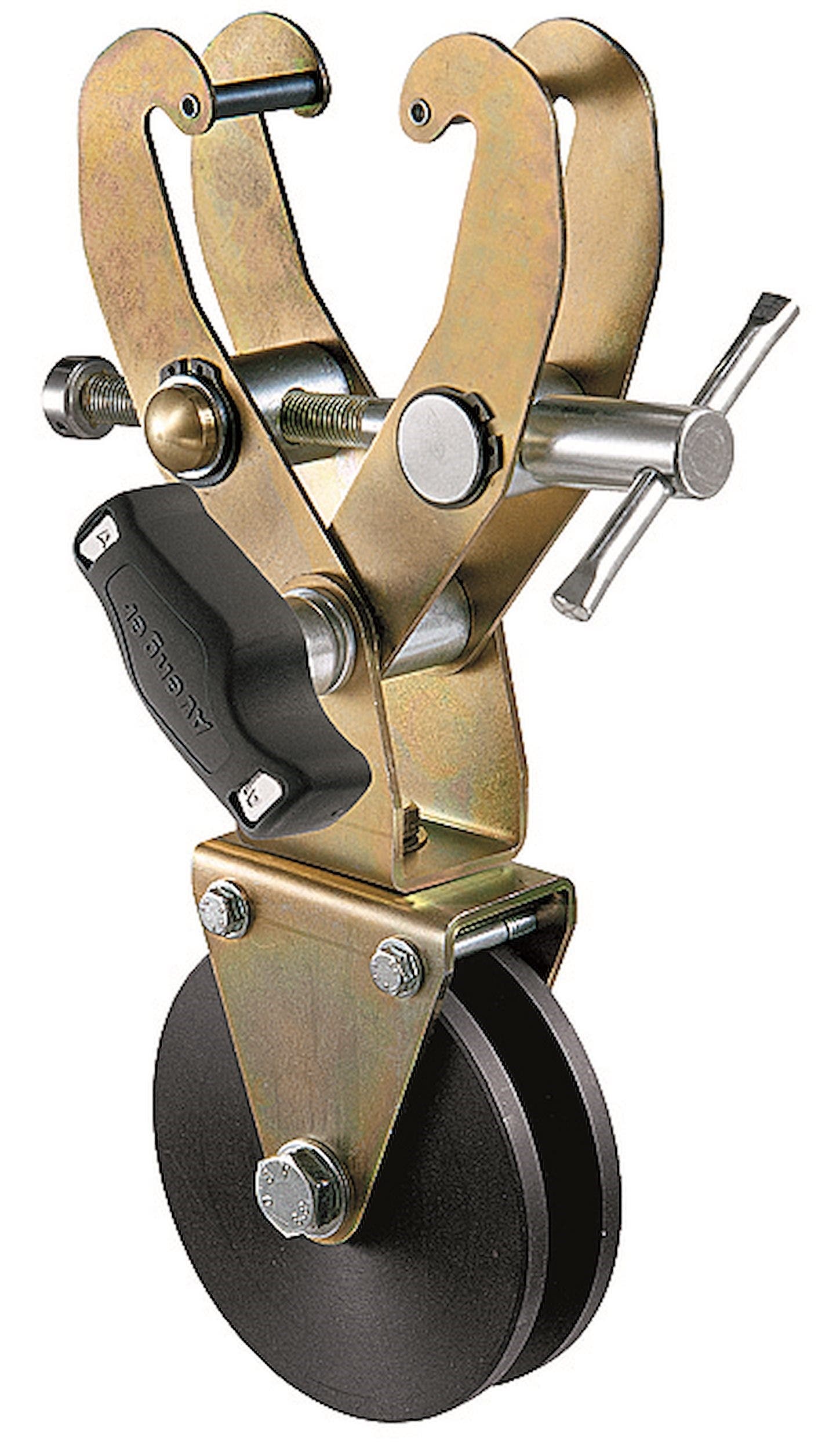 Avenger Grab Clamp w. Spinning Pulley - Avenger | Bellalite Avenger Grab Clamp w. Spinning Pulley - Avenger | Bellalite