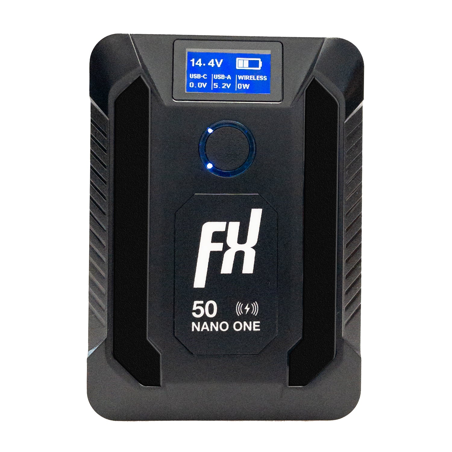 FXLION NANO ONE 14.8V / 50Wh V-Mount Battery with Wireless Charging  - FXLION | Bellalite