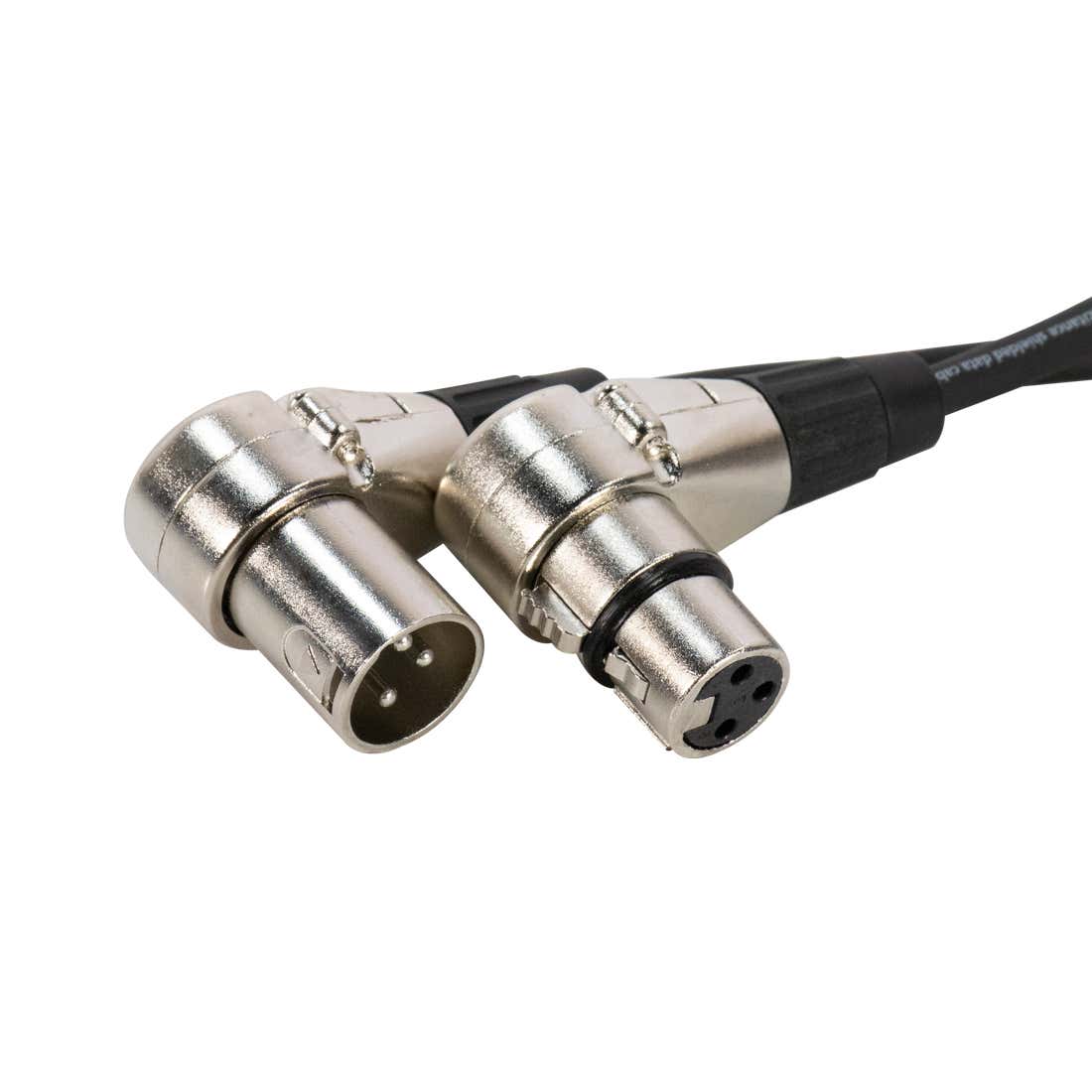 DMX-Kabel Accu-Cable XLR 90° 3-Pol 1,5m - ADJ | Bellalite DMX-Kabel Accu-Cable XLR 90° 3-Pol 1,5m - ADJ | Bellalite