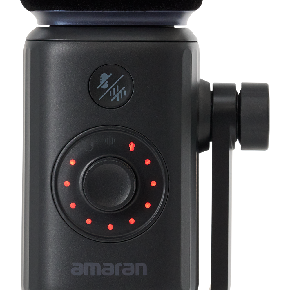 Amaran Mic Desktop Stand Kit Mörkgrå - AMARAN | Bellalite