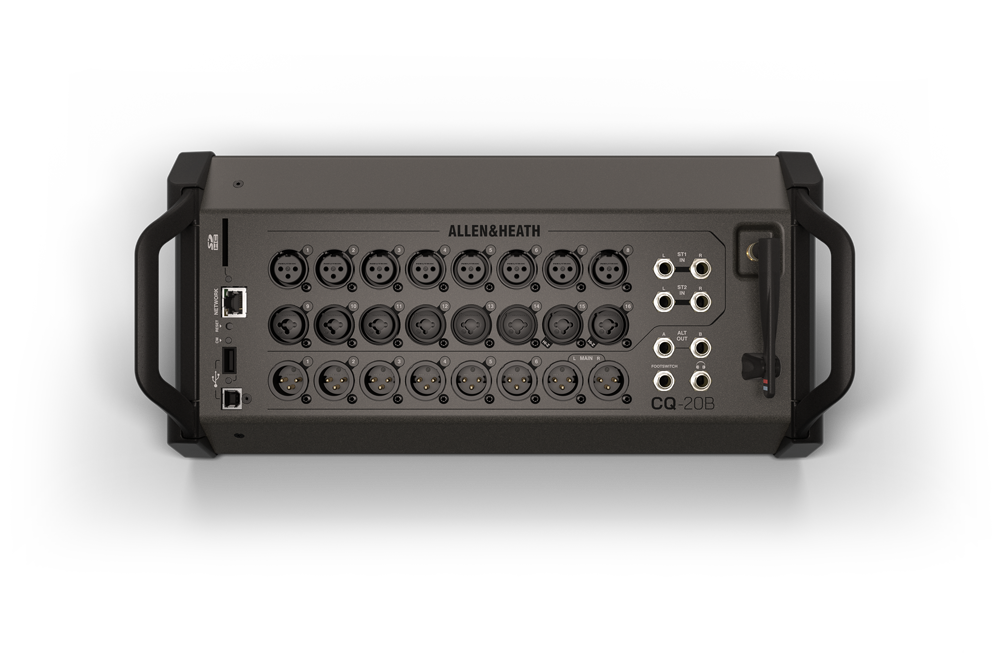 Allen & Heath CQ20B 20ch digital mixer, Wi-Fi,16 mic/line, 4FX, 6 Aux - Allen & Heath | Bellalite