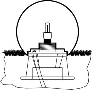 Moonlight MBG Full Globe 25cm Sandstone - Moonlight | Bellalite