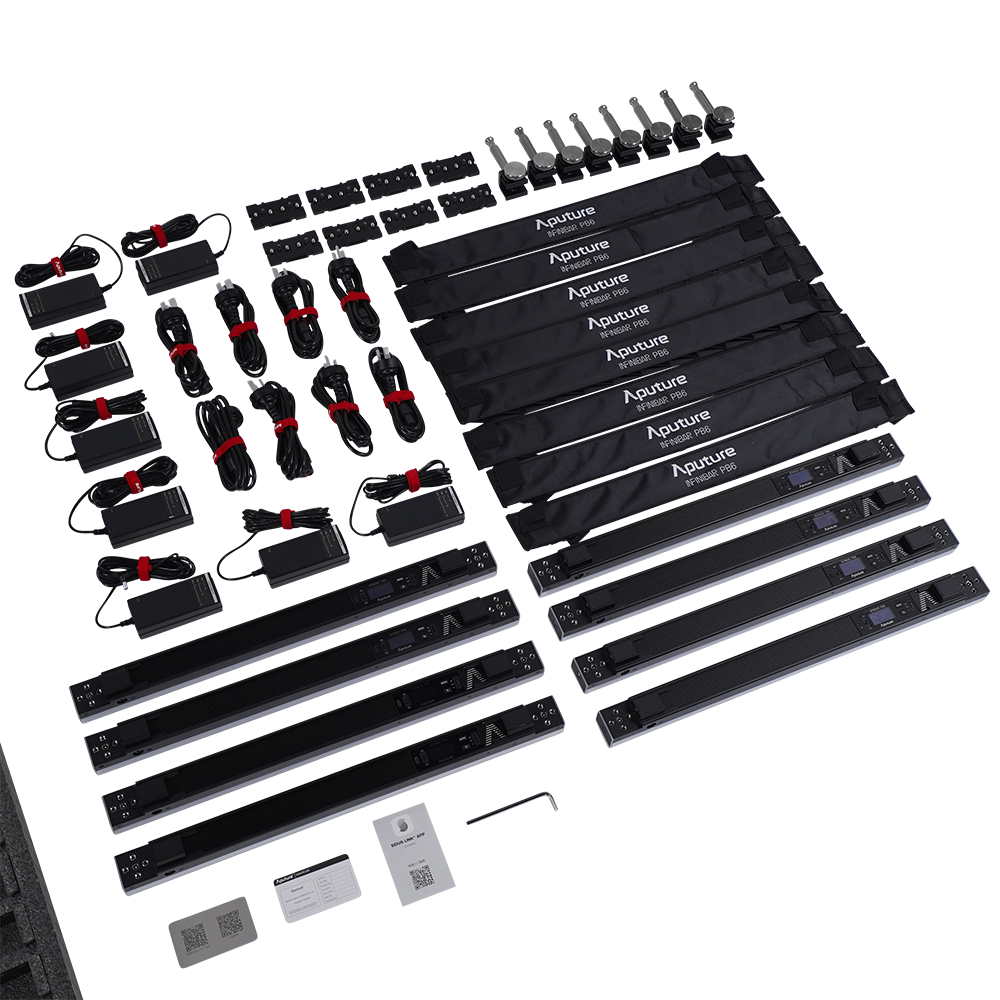 Aputure INFINIBAR PB6 8-Light Kit   - APUTURE | Bellalite