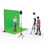 Pipe & Drape Chromakey Curtain