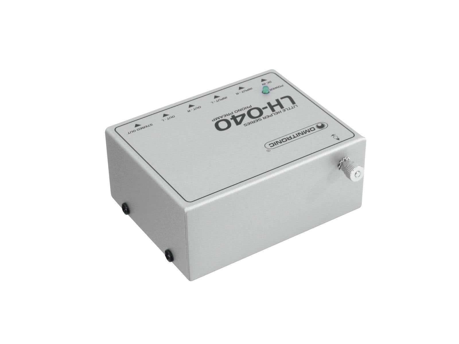 Little Helper LH-040 Phono Preamplifier - Omnitronic | Bellalite Little Helper LH-040 Phono Preamplifier - Omnitronic | Bellalite