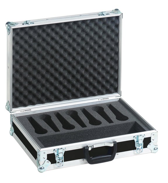 ROADINGER Road Case 7x Microphones - Roadinger | Bellalite ROADINGER Road Case 7x Microphones - Roadinger | Bellalite
