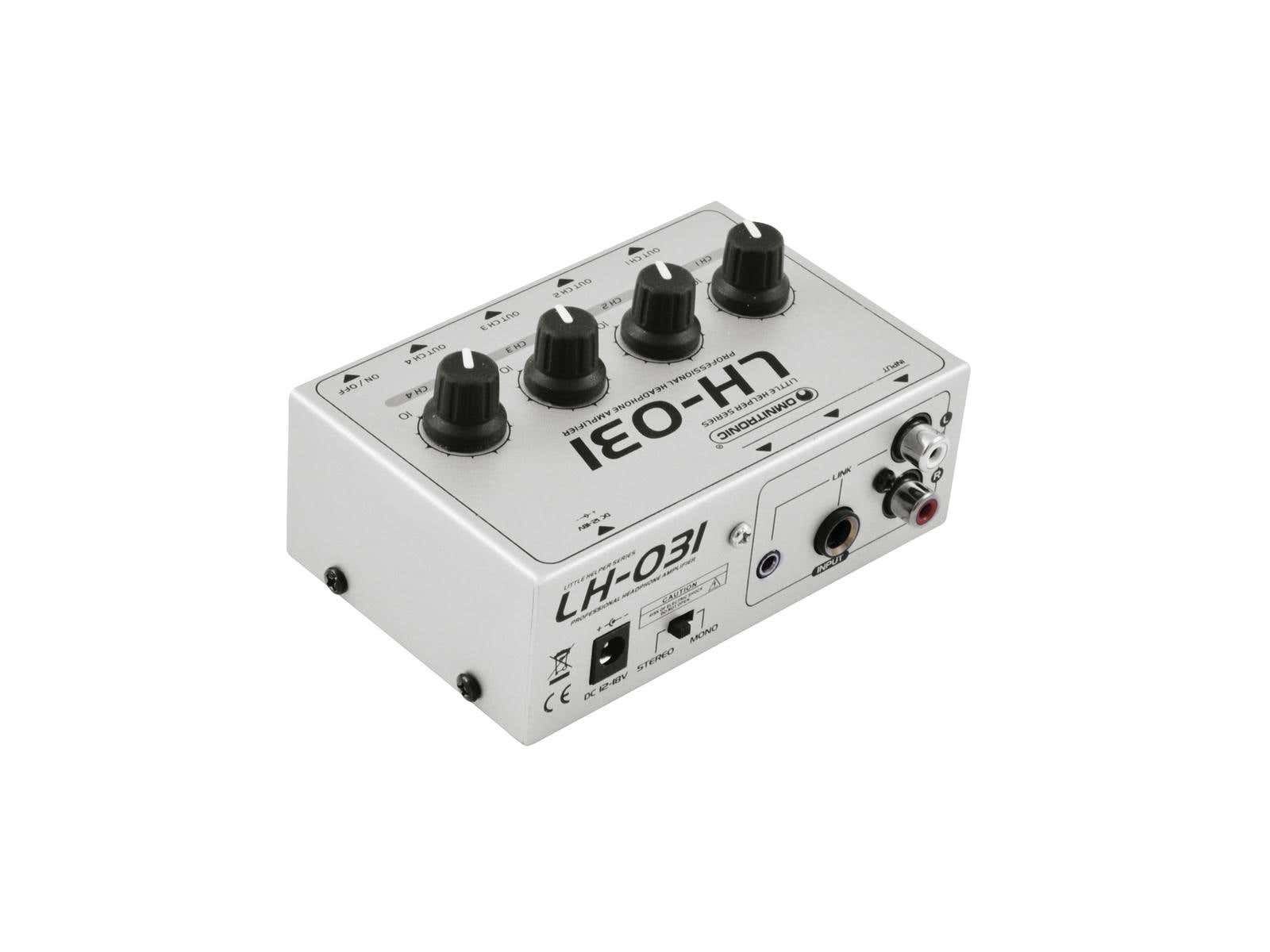 Little Helper LH-031 Headphone Amplifier - Omnitronic | Bellalite Little Helper LH-031 Headphone Amplifier - Omnitronic | Bellalite