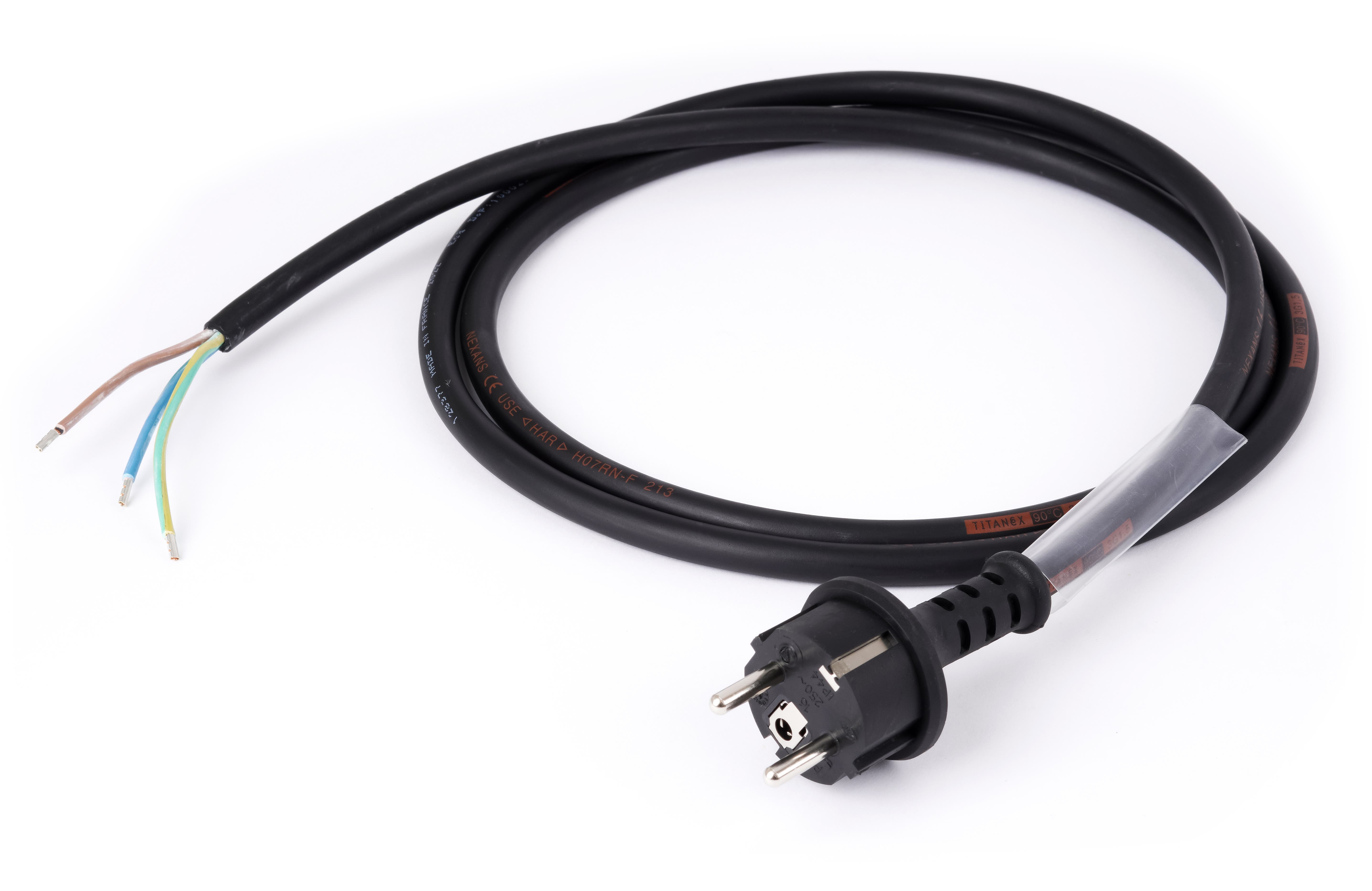 Sladdställ Titanex 3G1,5 Schuko - Öppen Ände - Prolite | Bellalite Sladdställ Titanex 3G1,5 Schuko - Öppen Ände - Prolite | Bellalite