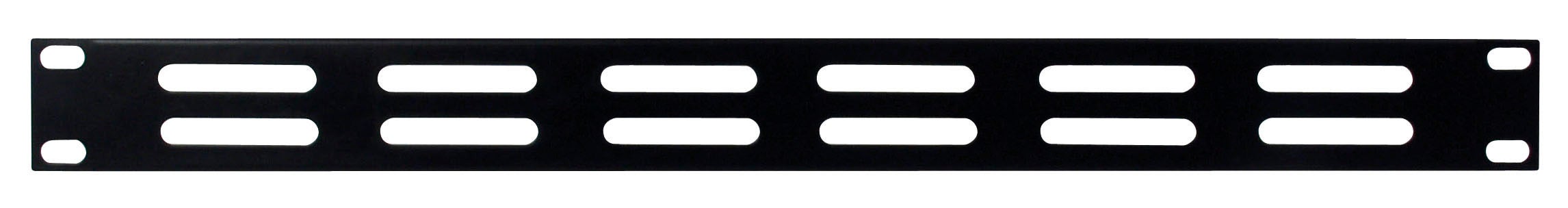 Rackpanel 19" Ventilationspanel 1HE Stål 2mm - Showgear | Bellalite