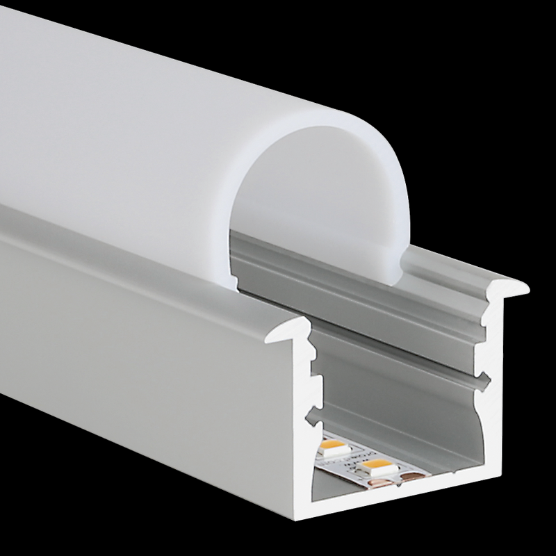 Aluminiumprofil M-Line Rec, 2m - PROLED | Bellalite