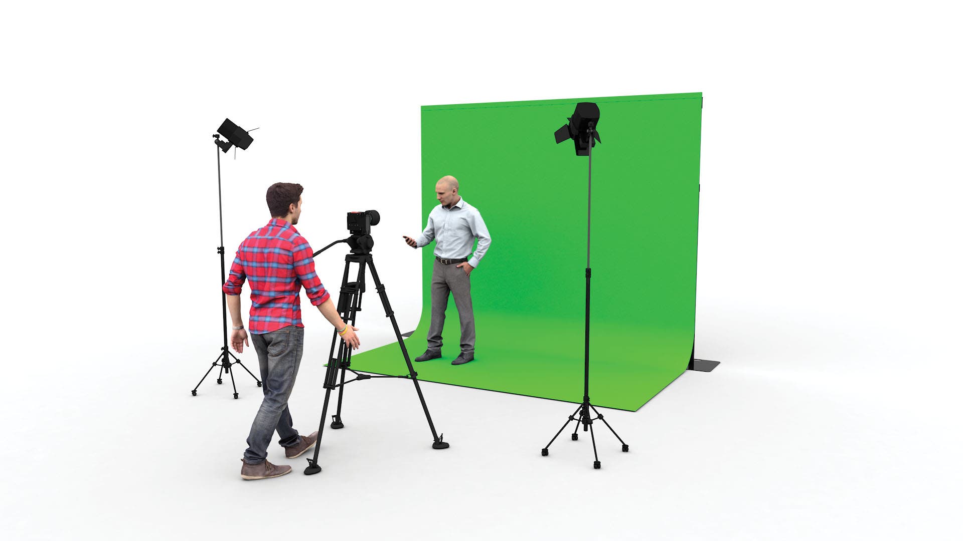 Pipe & Drape - Chromakey Curtain 400cm x 590cm - Wentex | Bellalite Pipe & Drape - Chromakey Curtain 400cm x 590cm - Wentex | Bellalite