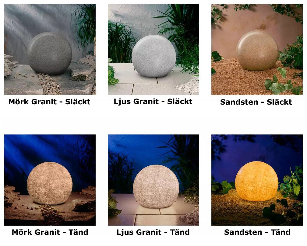 Moonlight MBG Full Globe 25cm Granite Light - Moonlight | Bellalite