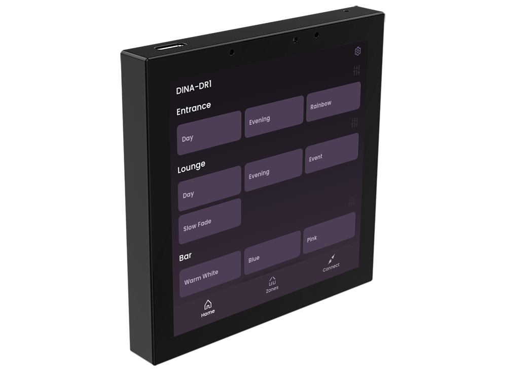 Nicolaudie NATOUCH-4 Mini Wallmount Touch Screen - Nicolaudie Architectural | Bellalite