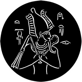 Pharaoh Metallgobo, A-Size (100mm) - Rosco | Bellalite