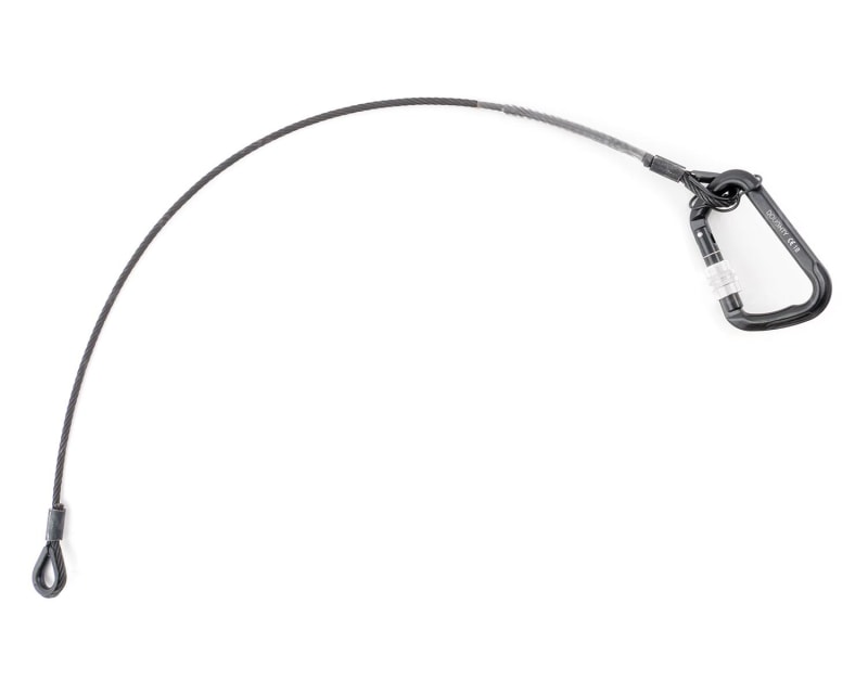 Doughty Säkerhetswire 75kg TV BBC Specification 5mm x 70cm Svart - Doughty | Bellalite