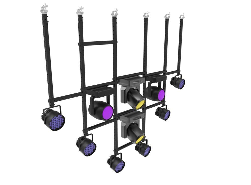 Freedom Profile 50cm Svart - Admiral Staging | Bellalite Freedom Profile 50cm Svart - Admiral Staging | Bellalite