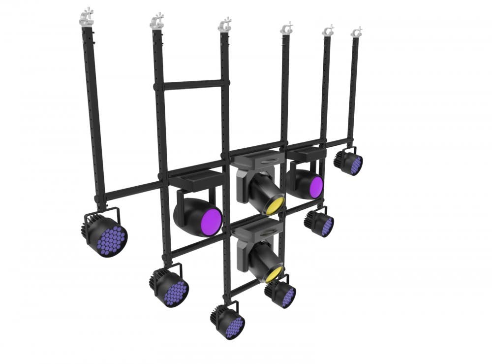 Freedom Profile 50cm Svart - Admiral Staging | Bellalite Freedom Profile 50cm Svart - Admiral Staging | Bellalite