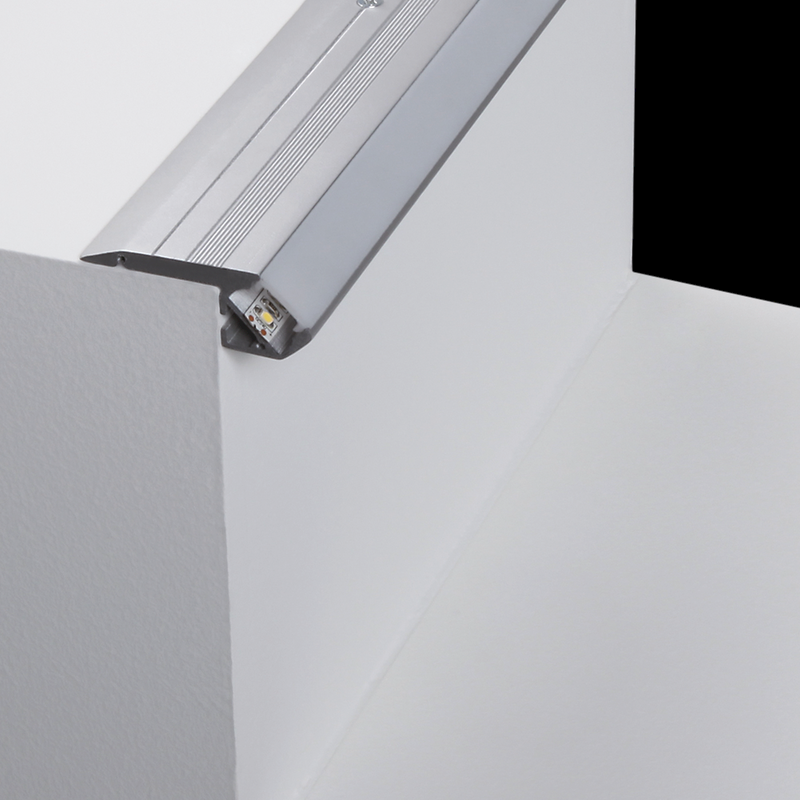Aluminiumprofil S-Line Step Up, per meter Alu - PROLED | Bellalite