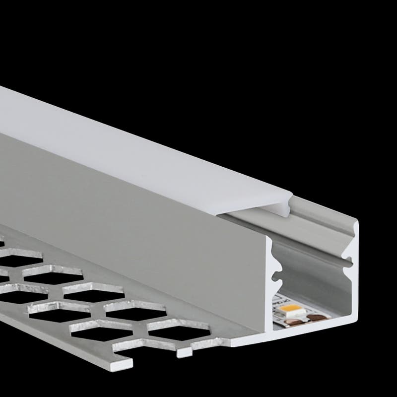 Aluminiumprofil S-Line Tiles 10mm, 3m Alu - PROLED | Bellalite Aluminiumprofil S-Line Tiles 10mm, 3m Alu - PROLED | Bellalite
