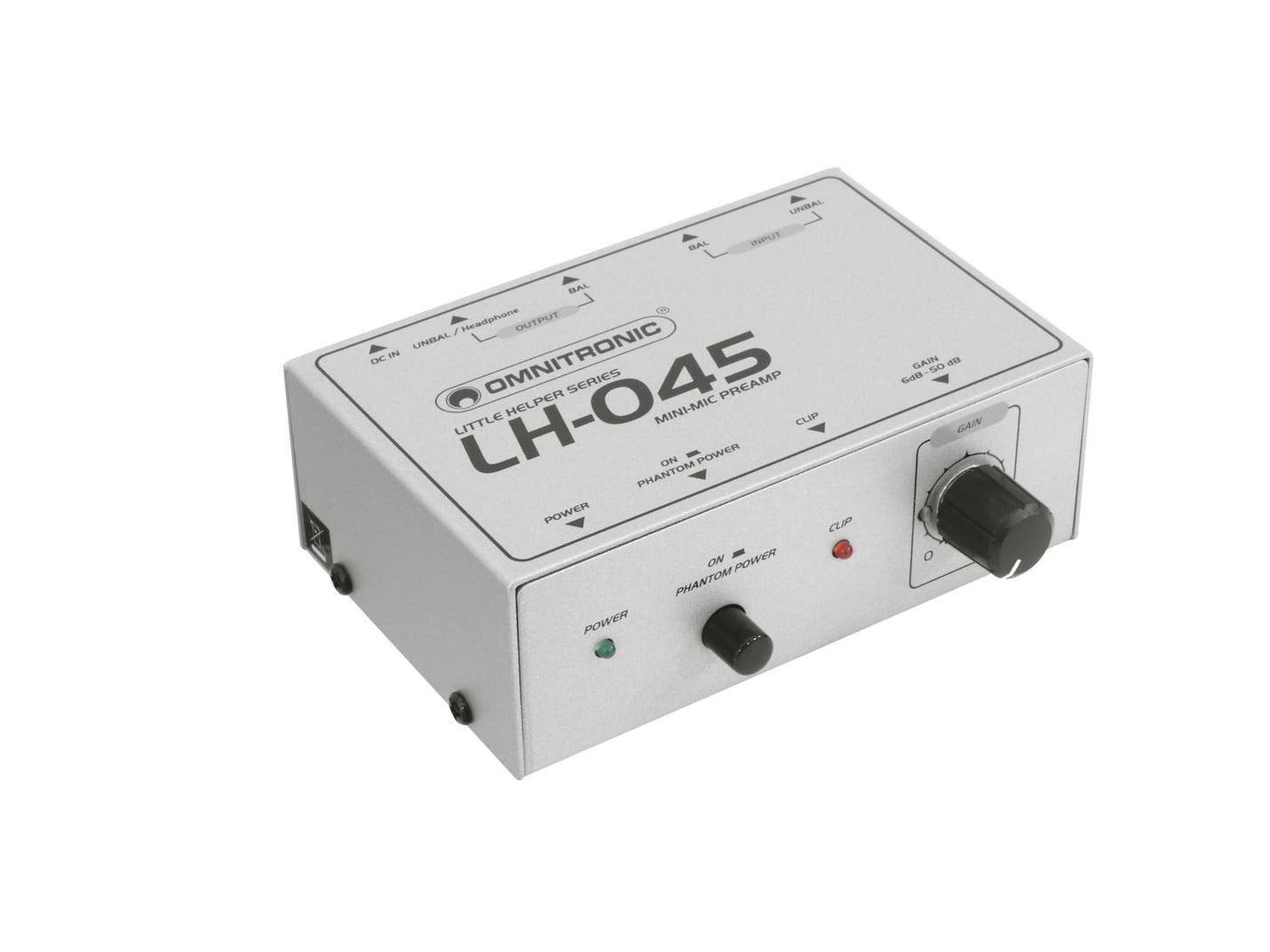 Little Helper LH-045 Microphone Preamplifier - Omnitronic | Bellalite Little Helper LH-045 Microphone Preamplifier - Omnitronic | Bellalite