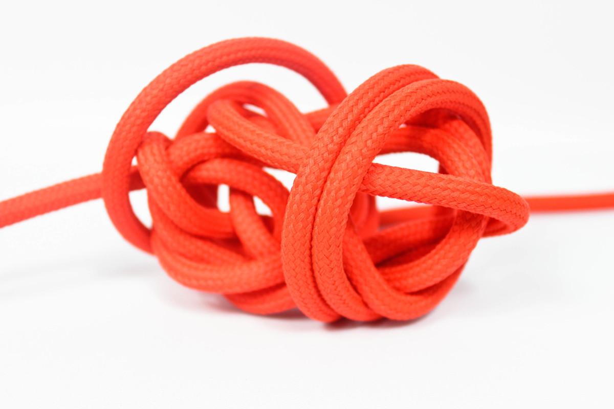 Textilkabel 3x0,75mm² Cherry Tomato - Frinab | Bellalite