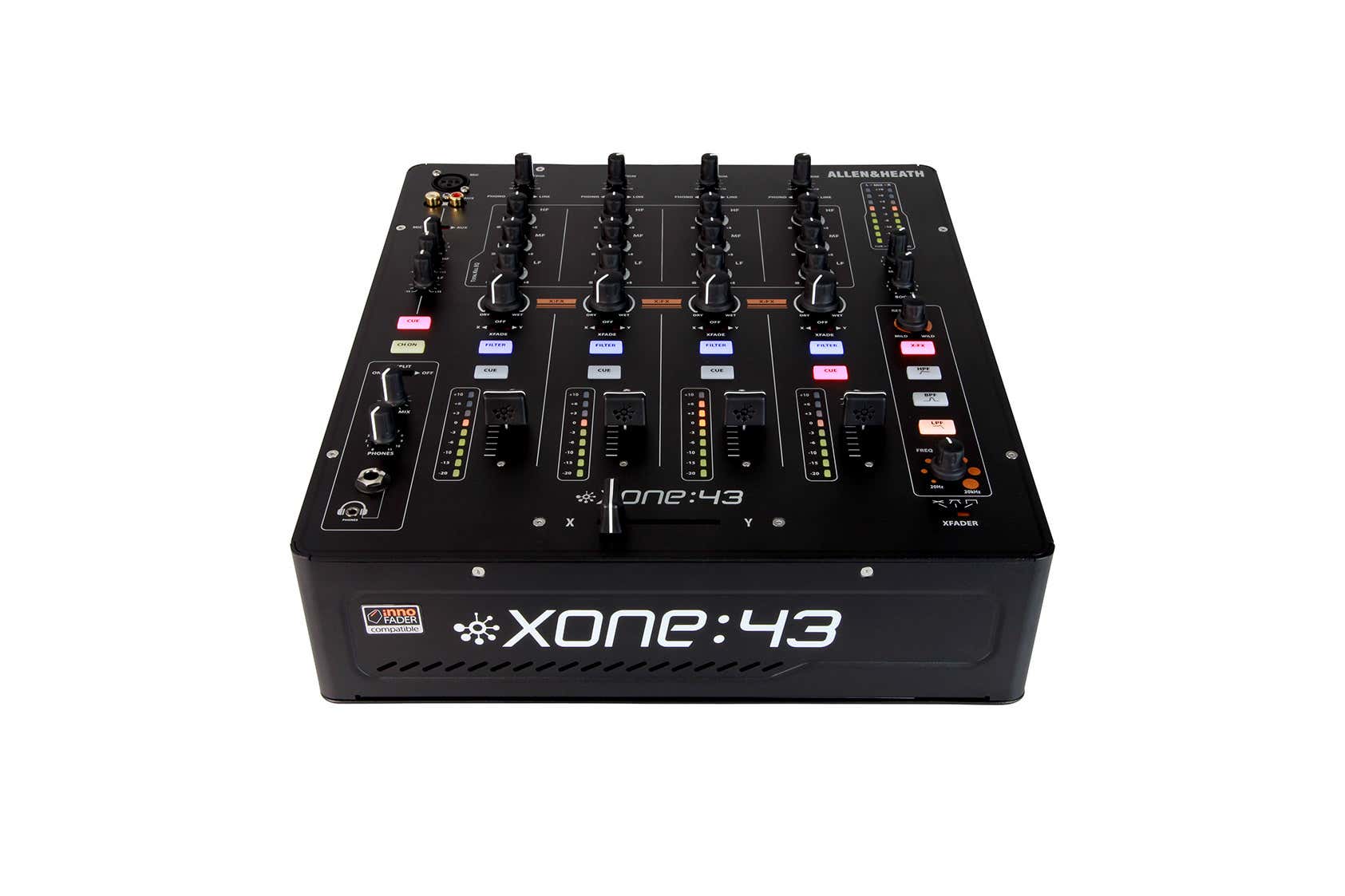 Allen & Heath Xone:43 Club & DJ Mixer 4 Stereo Channels, 2 Mix Output - Allen & Heath | Bellalite Allen & Heath Xone:43 Club & DJ Mixer 4 Stereo Channels, 2 Mix Output - Allen & Heath | Bellalite
