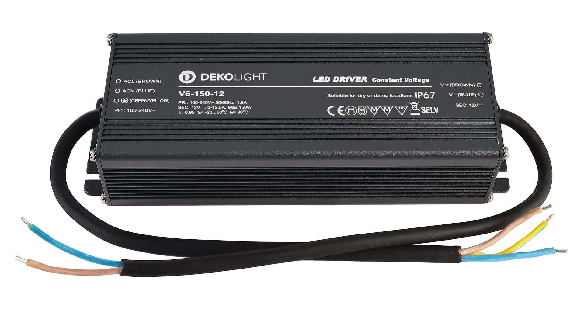 Deko-Light V6-150-12 12V 150W IP67 - Deko-Light | Bellalite Deko-Light V6-150-12 12V 150W IP67 - Deko-Light | Bellalite