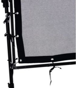 Rosco Butterfly Black Gobelin Scrim 2,35x2,35m (8'x8') - Rosco | Bellalite