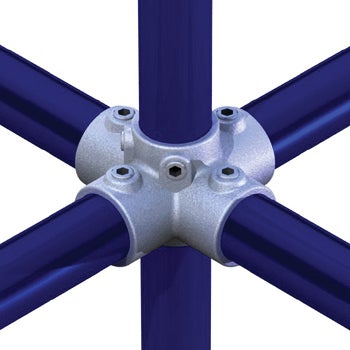 Pipeclamp Four Way Cross - Doughty | Bellalite Pipeclamp Four Way Cross - Doughty | Bellalite