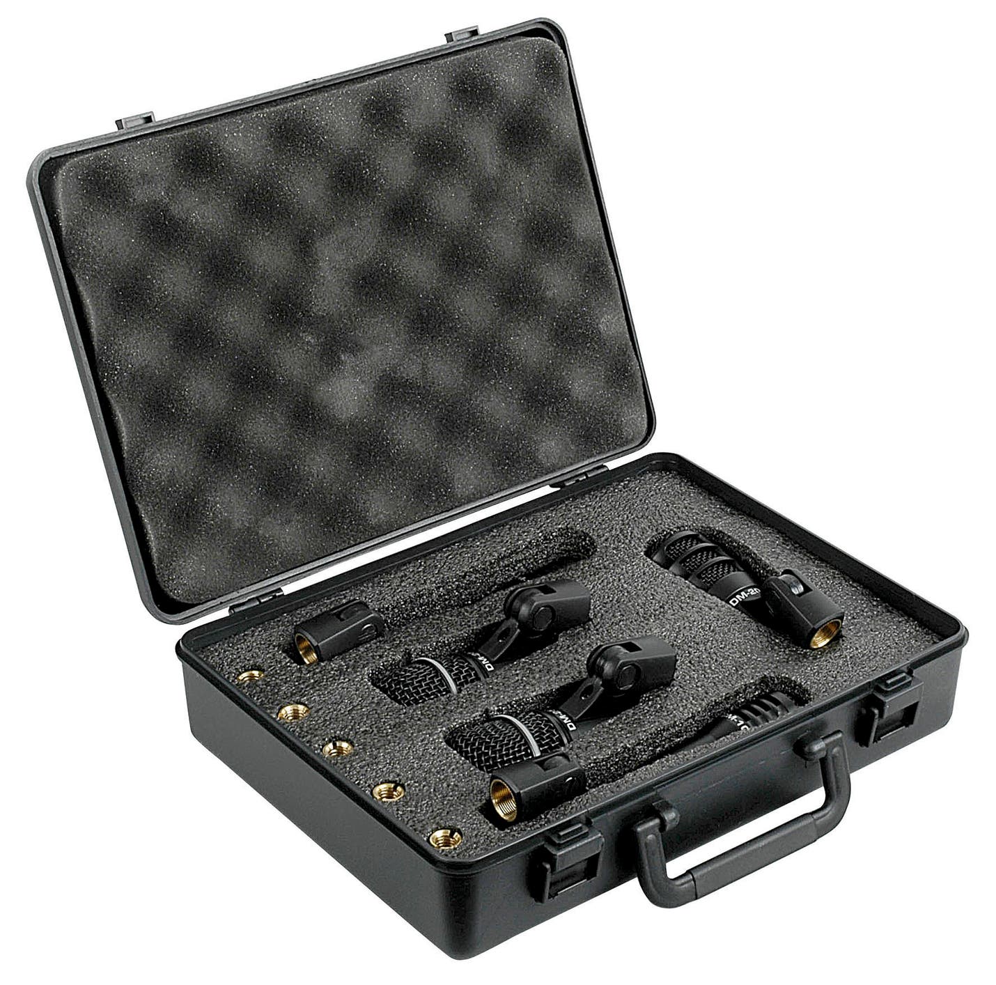 Mikrofonkit DK-5 Drumset 2x Condenser & 3x Dynamic - DAP | Bellalite Mikrofonkit DK-5 Drumset 2x Condenser & 3x Dynamic - DAP | Bellalite