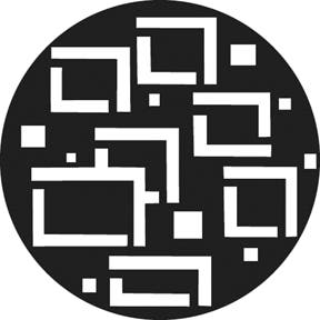 Mixed Squares Metallgobo, Size: (ange storlek) - Rosco | Bellalite Mixed Squares Metallgobo, Size: (ange storlek) - Rosco | Bellalite