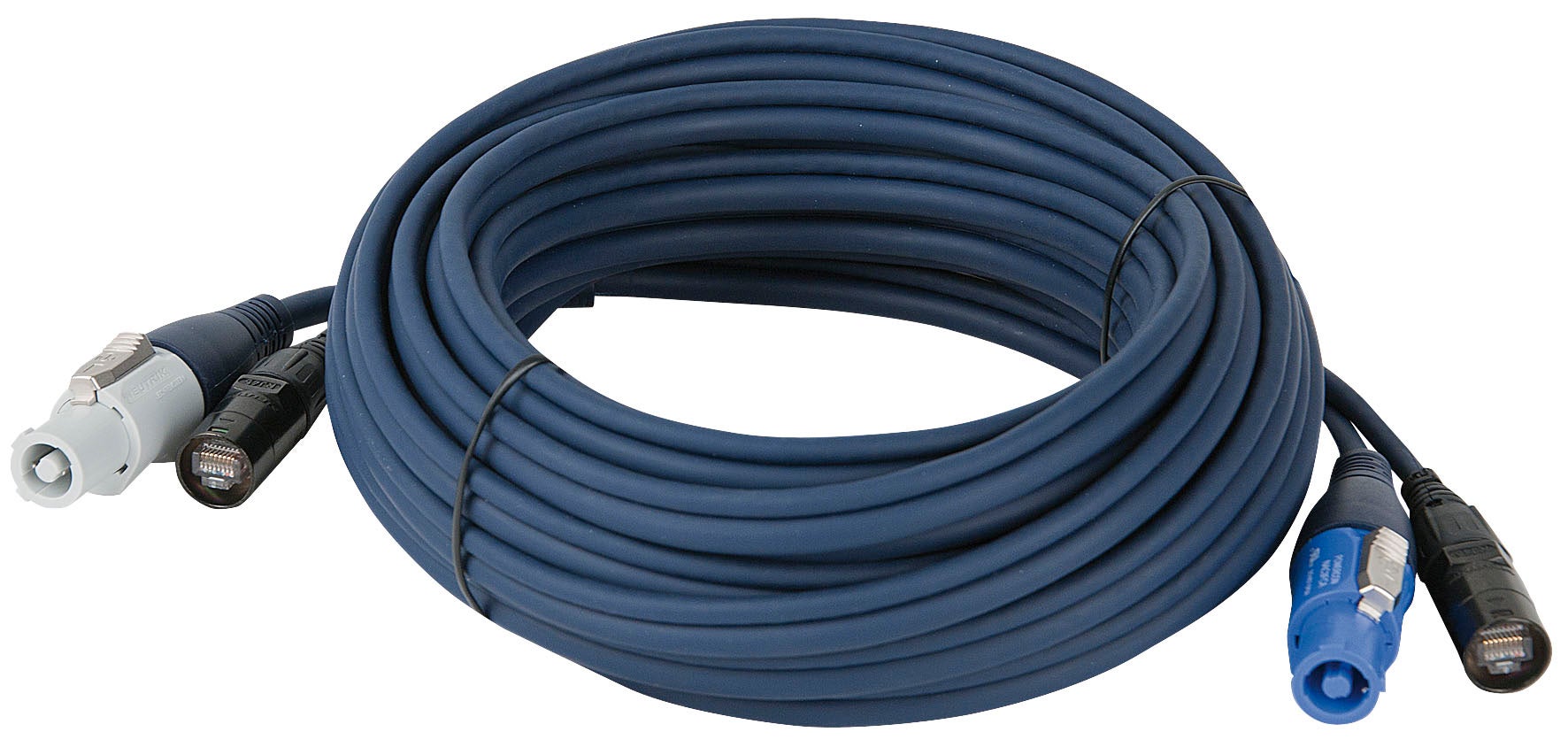 Hybridkabel, Neutrik Powercon / Ethercon - DAP | Bellalite