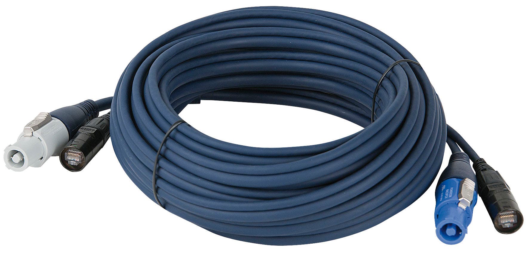 Hybridkabel, Neutrik Powercon / Ethercon - DAP | Bellalite Hybridkabel, Neutrik Powercon / Ethercon - DAP | Bellalite